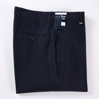 Herren Anzughose Elegant Slim Fit Strukturdesign