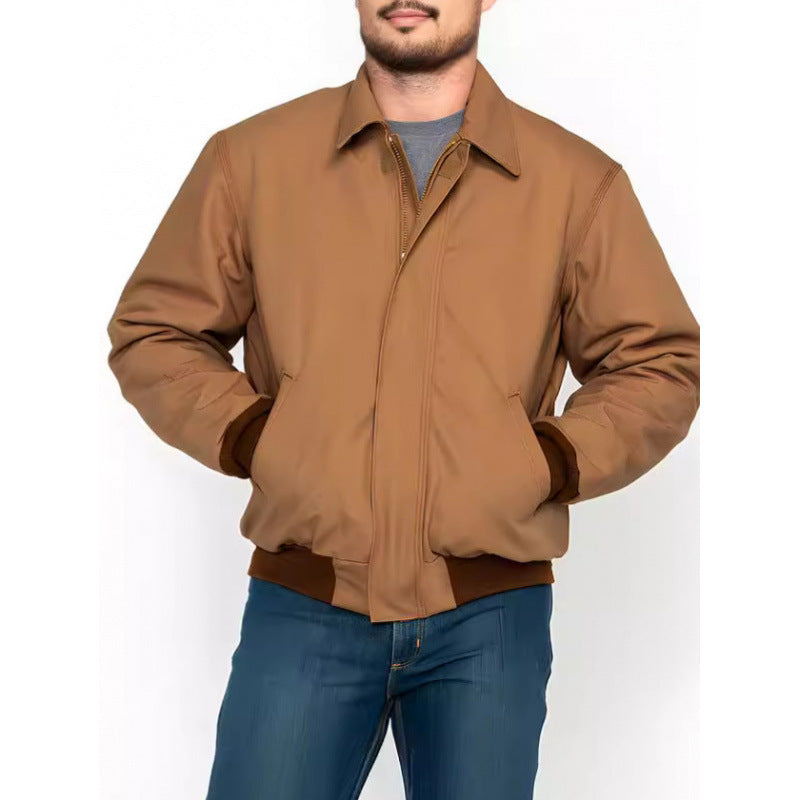 Männer Utility-Jacke Robust Mit Vielen Taschen