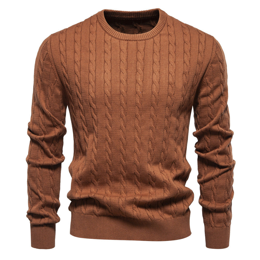 Herren Strickpullover Gemustert Modern Style