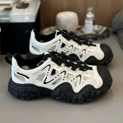 Damen Sneaker SportSchuhe Komfort Sohle Schnürsystem
