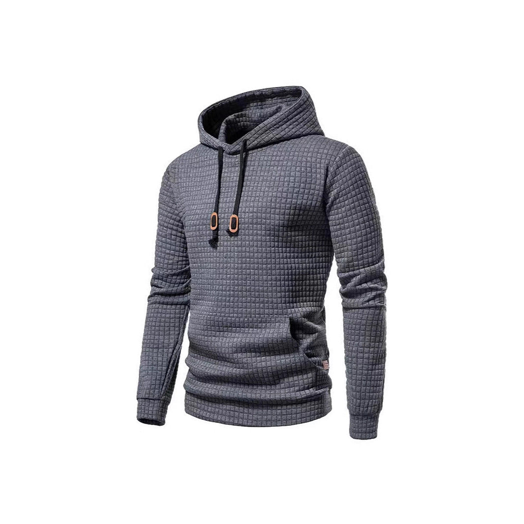 Herren Hoodie Modern Strukturiert Trendig