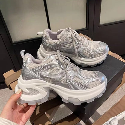 Damen Sneaker Sportlich Heidi Trendy