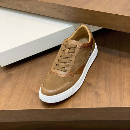 Damen Sneaker Leder Hochwertig Elegant Wildleder