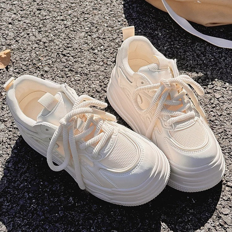 Damen Sneaker Komfortabel Voluminös mit Dämpfung