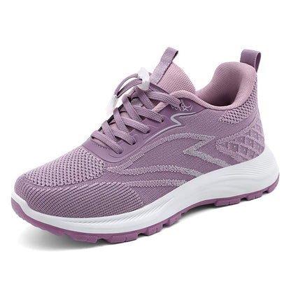 Damen Sneaker Sport Fitness Atmungsaktiv Laufschuhe