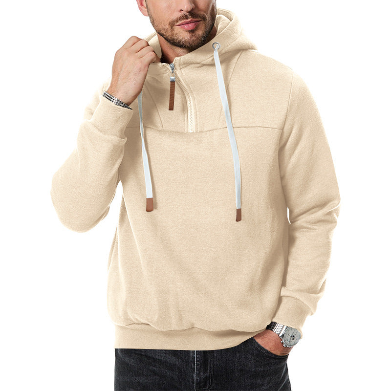 Herren Kapuzenpullover Stylisch mit Kängurutasche Modern
