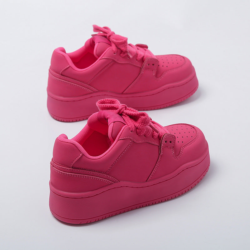 Damen Sneaker Bequem Atmungsaktiv Breite Sohle