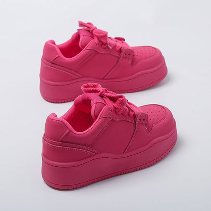 Damen Sneaker Bequem Atmungsaktiv Breite Sohle