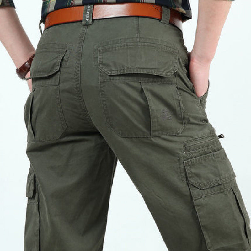 Herren Cargo-Hose Modern Freizeit Bequem