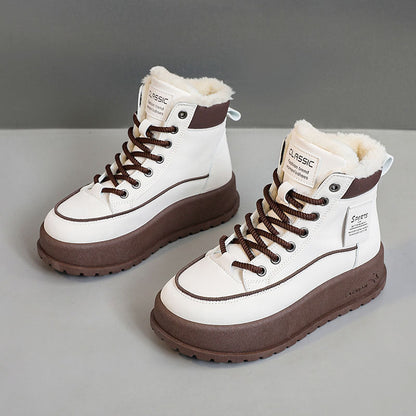 Damen Winterstiefel Warm mit Rutschfester Sohle