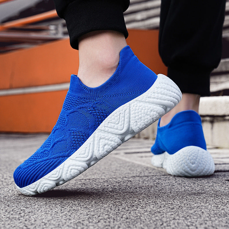 Damen Sneaker Atmungsaktiv Bequem Slip On Sportschuhe - BerlinGlamour