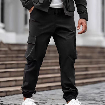 Herren Cargo-Hosen Modern Sportlich Bequem - BerlinGlamour