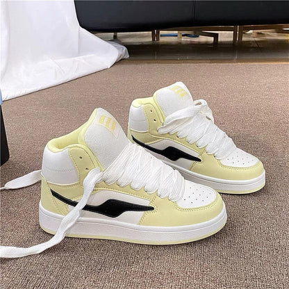 Damen Sneaker High-Top bequem strapazierfähig