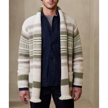 Herren Strickjacke Modern mit Taschen und Zeitlosem Design