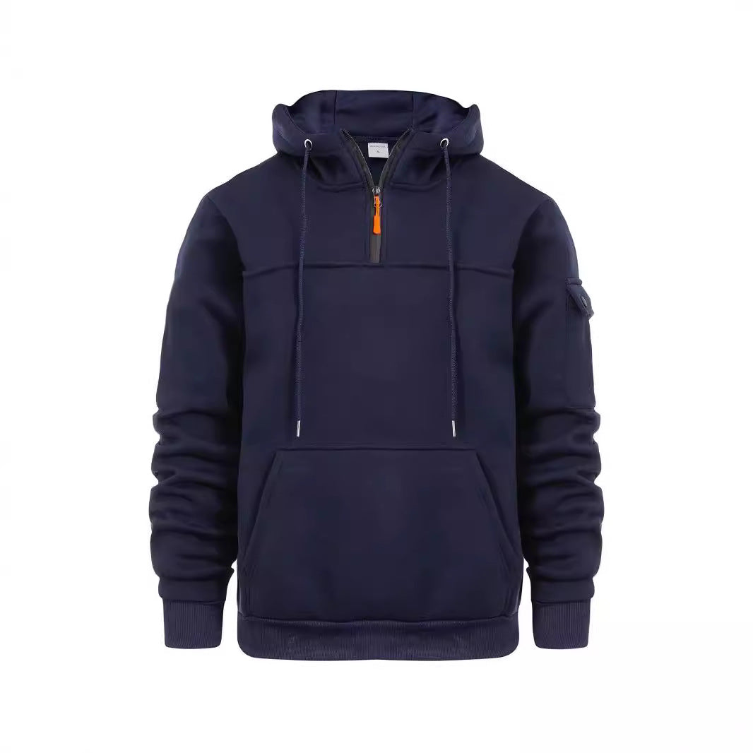 Herren Kapuzenpullover Mit Taschen Modern Sportlich