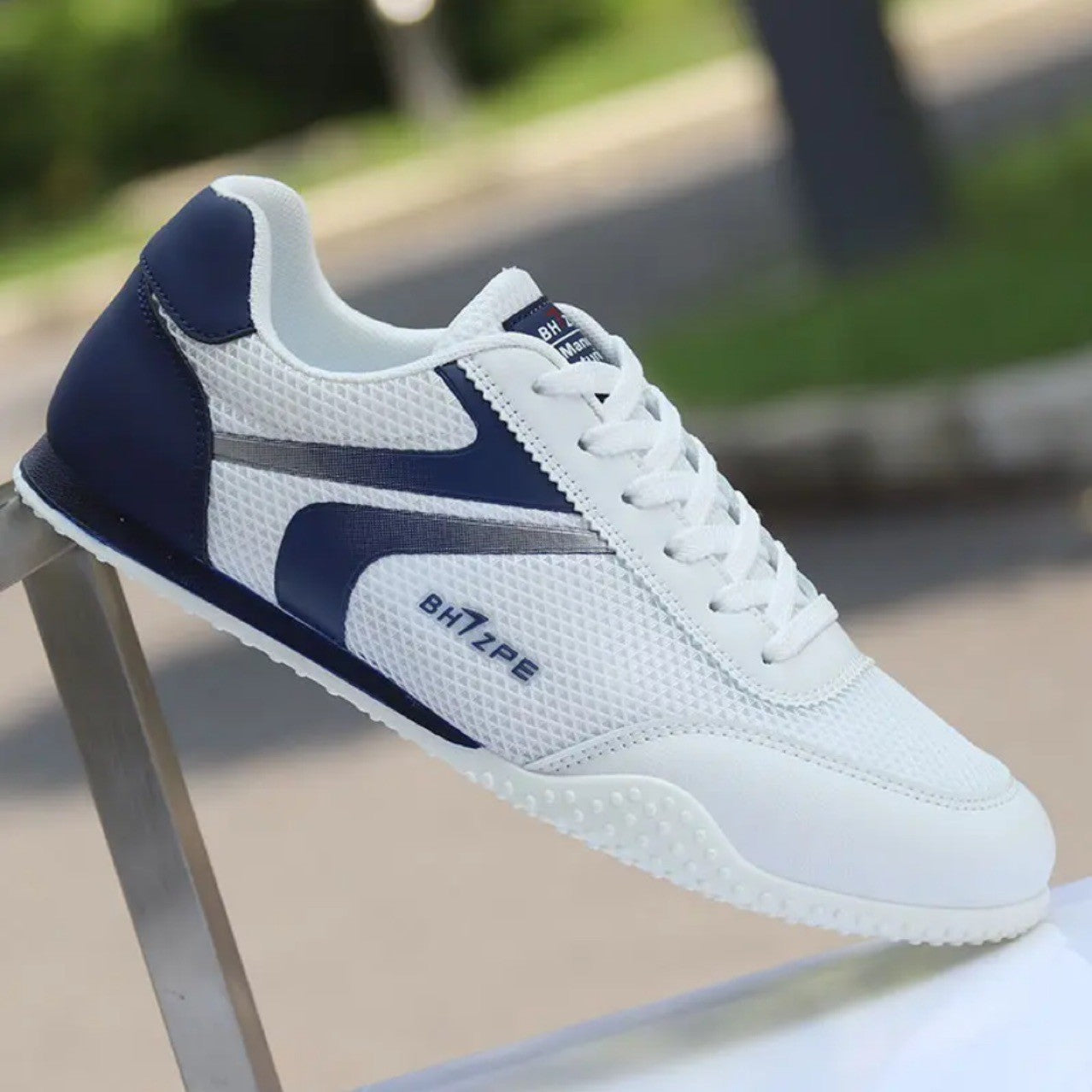 Damen Sneaker Sportlich Mesh Leicht Flexibel