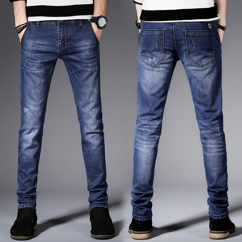 Herren Jeans Slim Fit Destroyed Trendy