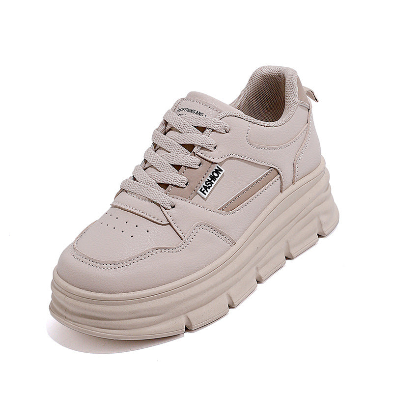 Damen Sneaker Plateau Sportschuhe Modisch Hoch