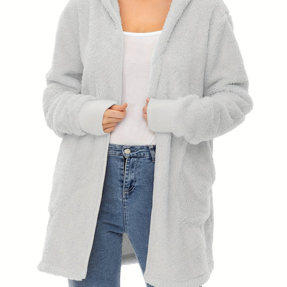 Weiche Damen Fleecejacke Warm Berlin Style