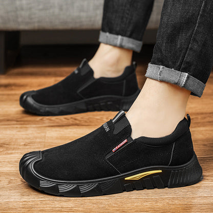 Damen Sneaker Slip-On Sportschuhe Rutschfest Modern