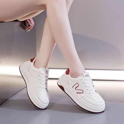 Damen Sneaker Hoch Modisch atmungsaktivDickes Profil