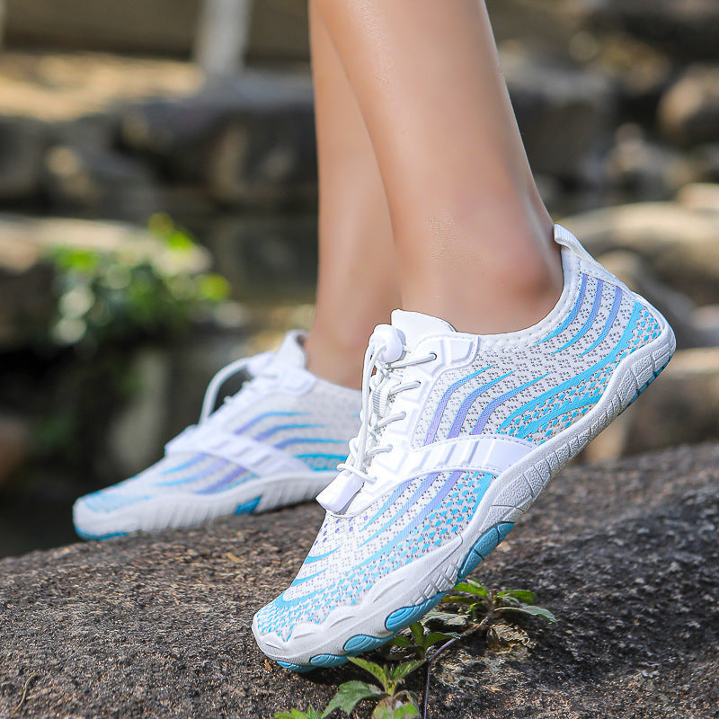 Damen Wasserschuhe Atmungsaktiv Flexibel Rutschfest