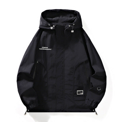 Herren Outdoor-Jacke Winddicht und Atmungsaktiv
