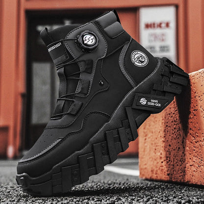 Damen Schnürstiefel Rutschfest Innovativ