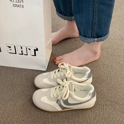 Damen Sneaker Atmungsaktiv Weich Laufsohle Frauen Schuhe