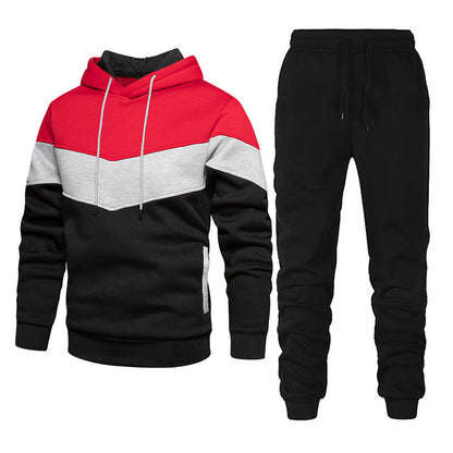 Sportliches Herren Hoodie Jogginghose Set Casual