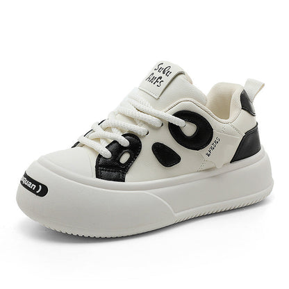 Damen Sneaker Modisch Farbkontrastig Gepolstert