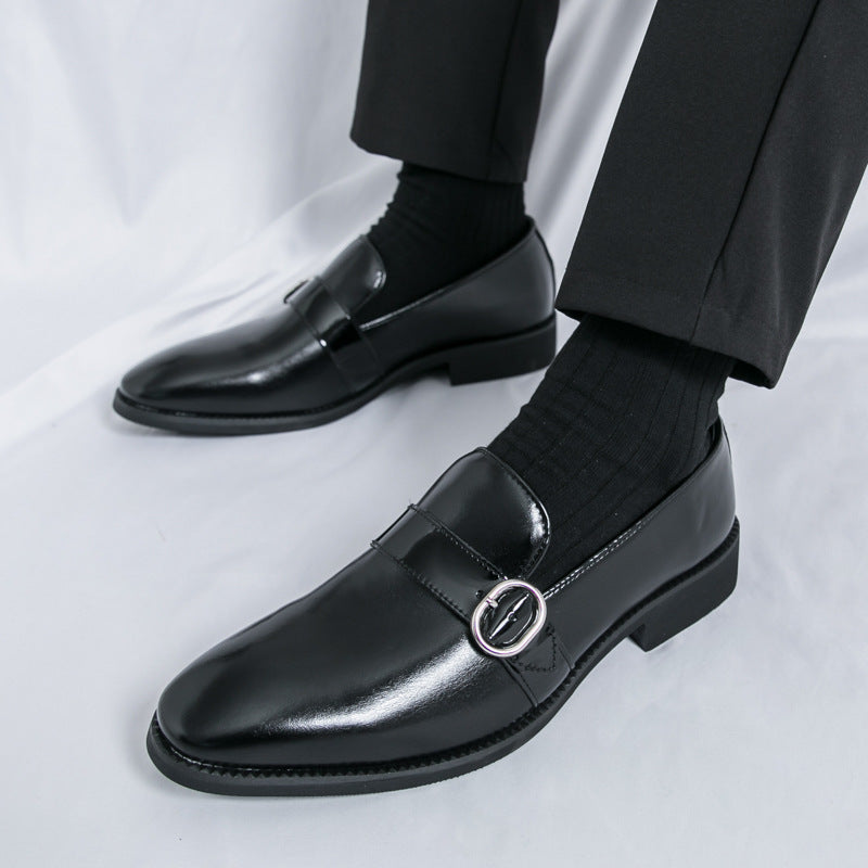 Damen Mokassins Elegant Schnallen Detail Modern