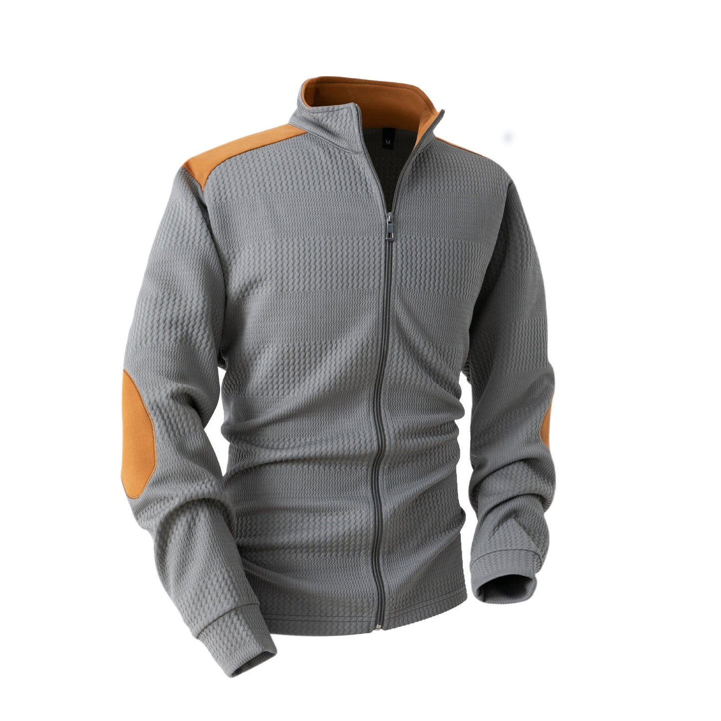 Herren Trainingsjacke Sportlich Elastisch Reißverschluss