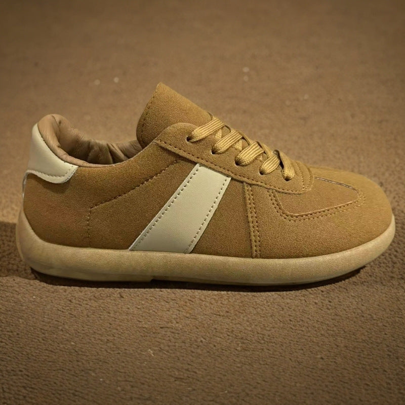 Damen Sneaker Weiches Suede Obermaterial Atmungsaktiv