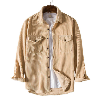 Herren Overshirt Karomuster aus Baumwolle mit Brusttasche - BerlinGlamour