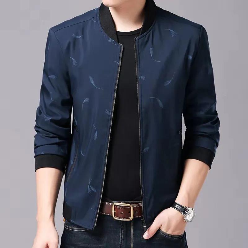 Herren Freizeitjacke Modern Atmungsaktiv Sportlich