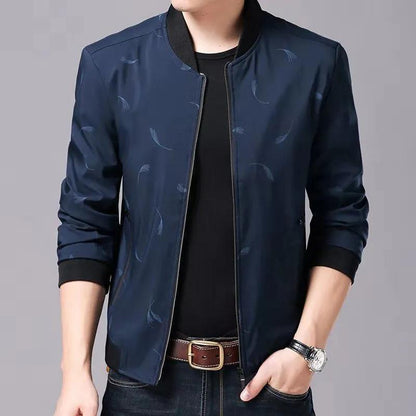 Herren Freizeitjacke Modern Atmungsaktiv Sportlich