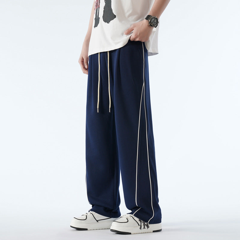 Herren Sporthose Lässig Elegante Side Streifen