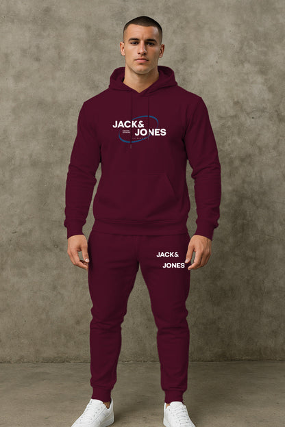 Herren Jogginganzug Set Freizeit Hoodie Hose Sportlich