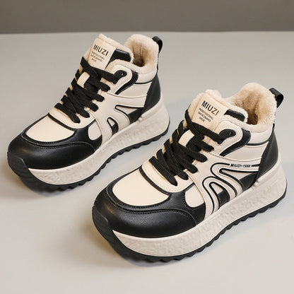 Damen Sneaker Warmfutter Rutschfest Trendschuhe - BerlinGlamour