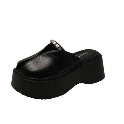 Damen Plateausandalen Riemendesign Elegant Hochzeitsschuhe