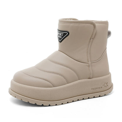Damen Winterstiefel Warm Kuschelig Robust Schnee