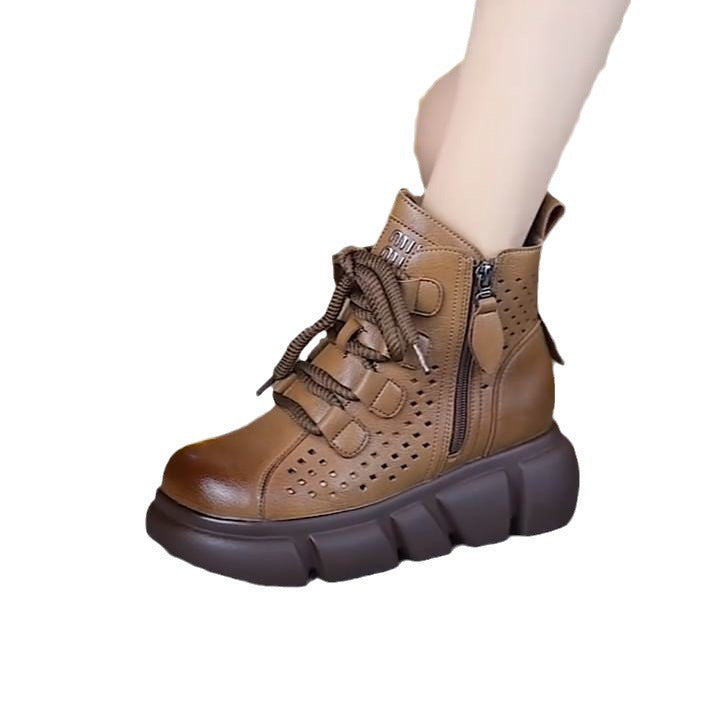 Damen Sneaker High-Top Sportlich Atmungsaktiv Mesh