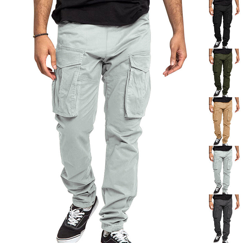 Herren Cargo-Hose Elastisch Mit vielen Taschen Modern - BerlinGlamour