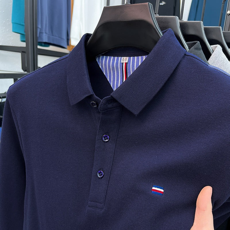 Herren Polohemd atmungsaktiv Piqué Baumwolle