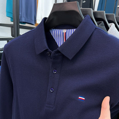 Herren Polohemd atmungsaktiv Piqué Baumwolle