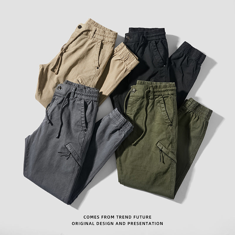 Herren Cargo-Hose Elastisch Vieltaschig Modern - BerlinGlamour