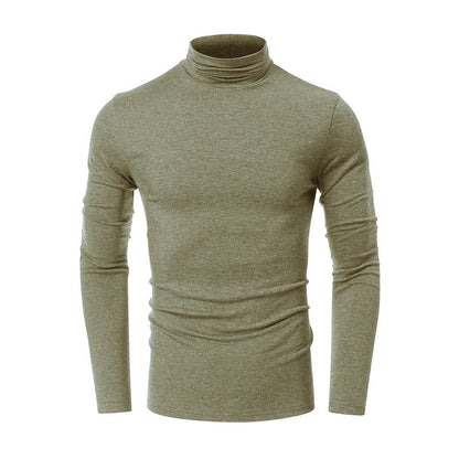Herren Rollkragenpullover Baumwolle Elegante Optik Modern