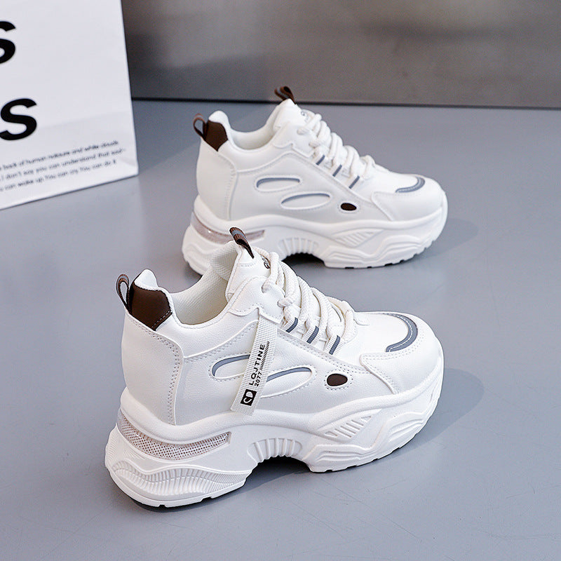 Damen Sneaker Chunky Bequem atmungsaktiv KomfortSchuhe