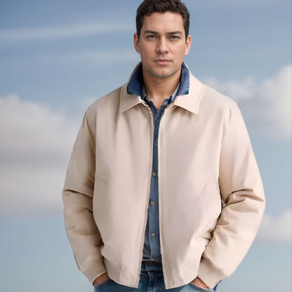 Herren Freizeitjacke Modern Praktisch Wasserabweisend